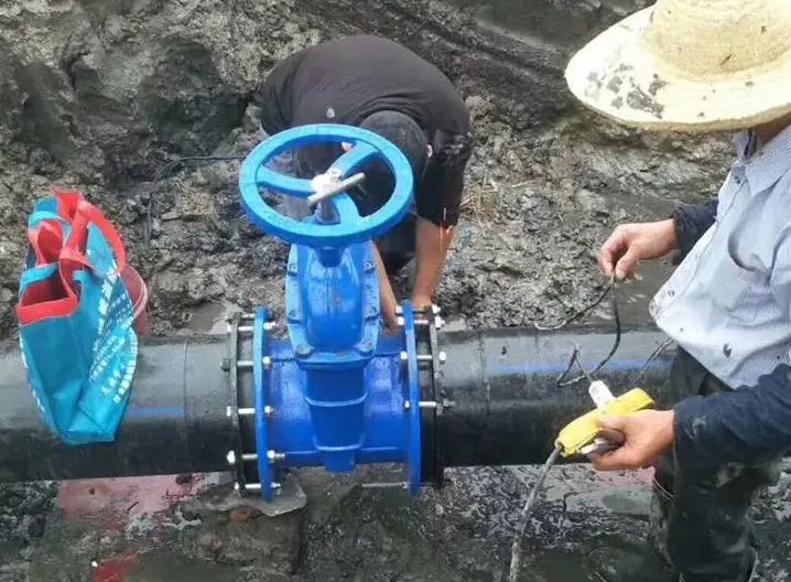 Pemilihan dan analisis teknikal kelengkapan paip PE dalam projek rawatan kumbahan Pekan Xu Xiake, Jiangyin